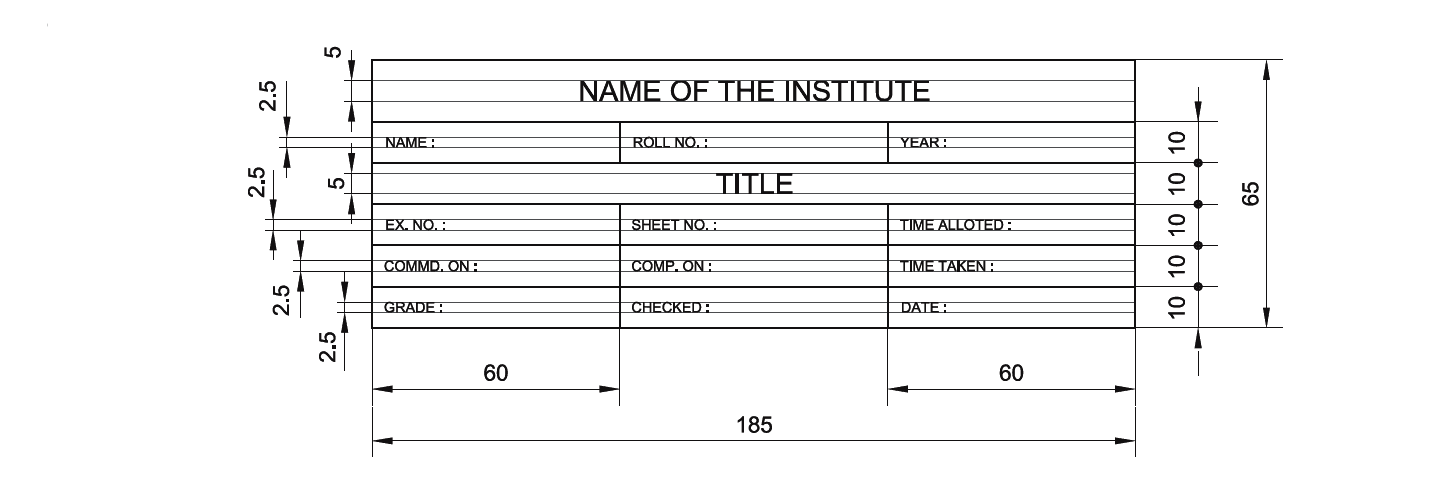 Diagram for 10.1 Engineering Drawings and Its Concepts